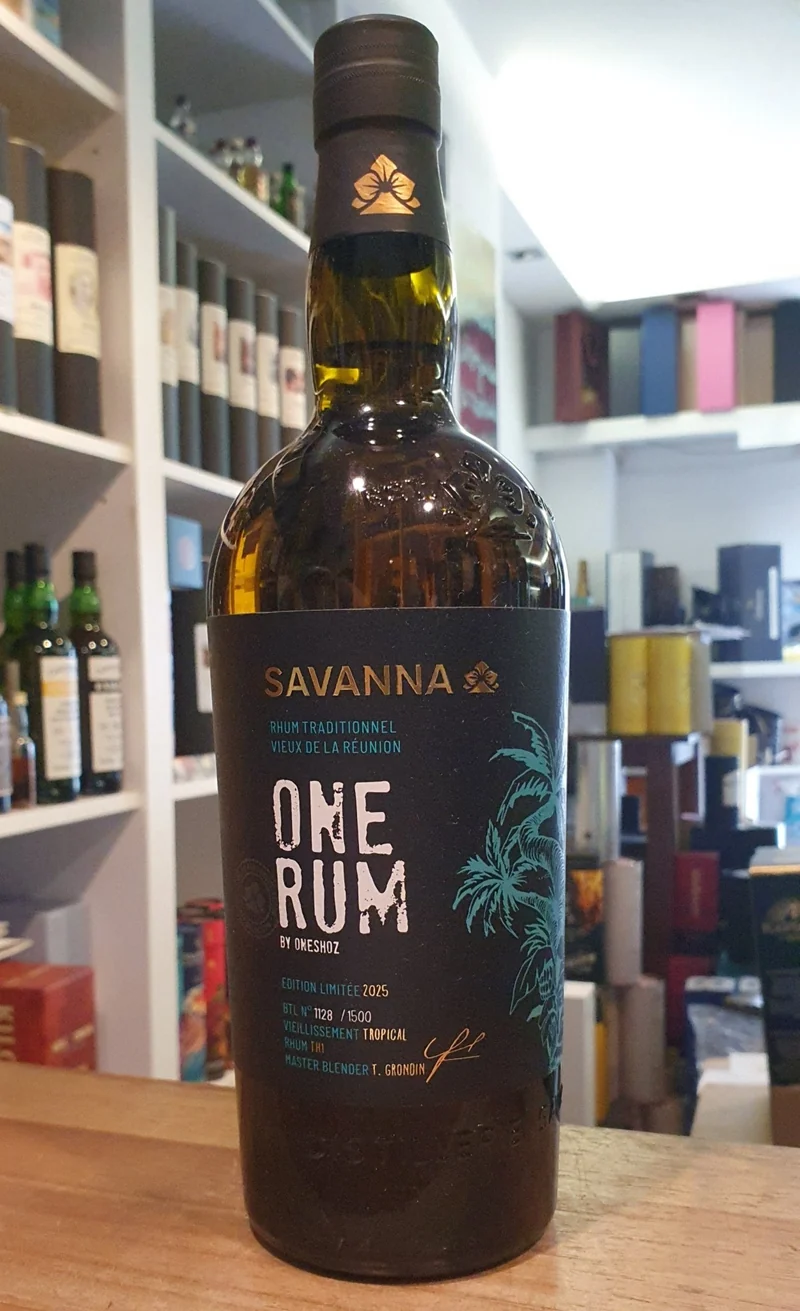 X Savanna one Rum 2025 TH1 Reunion Rhum 51 % vol. 0,7l rum by Oneshoz t.grondin