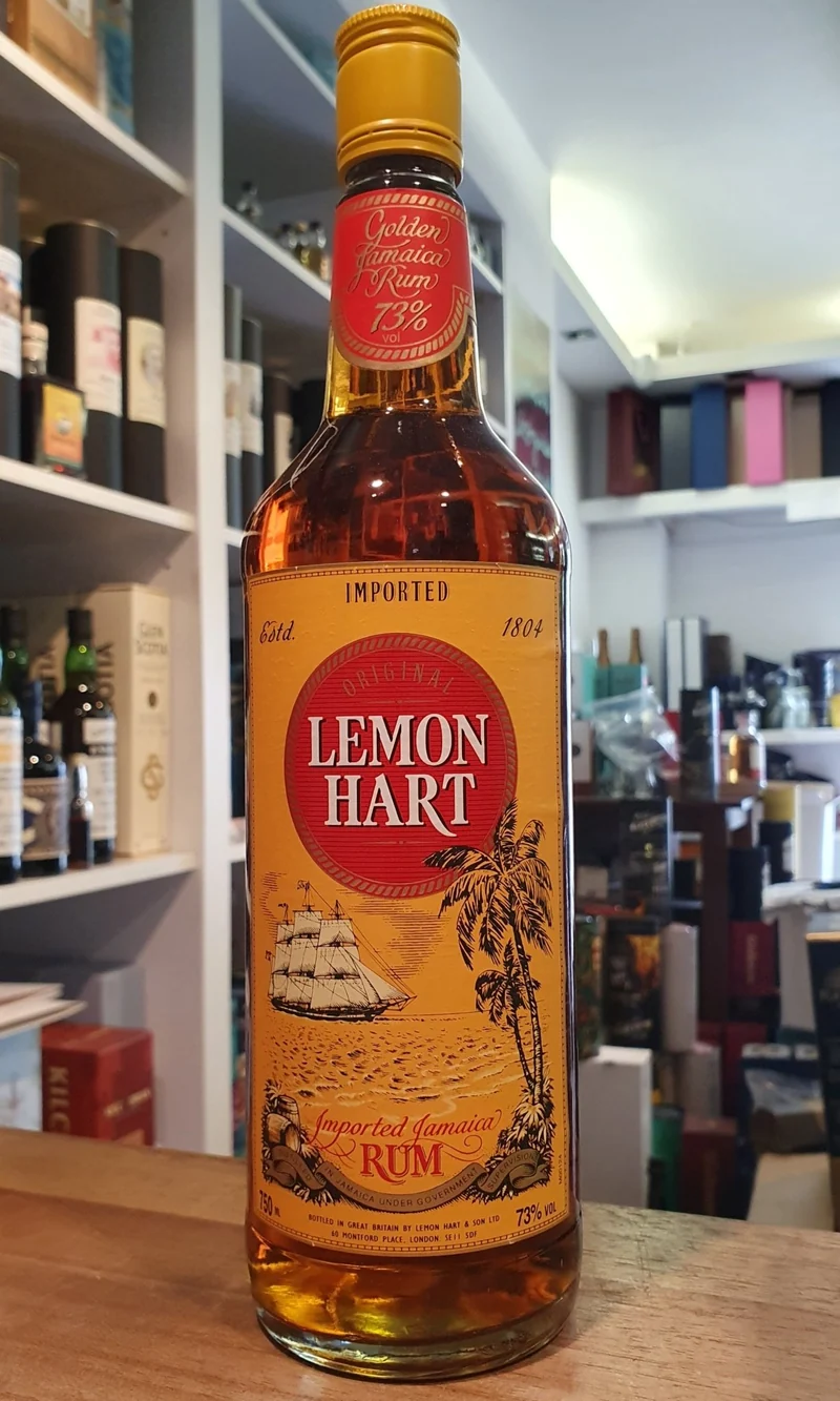 Lemon Hart 1980s Overproof 151 0,7l 73 % Jamaica Rum Fassabfüllung Sonderedition