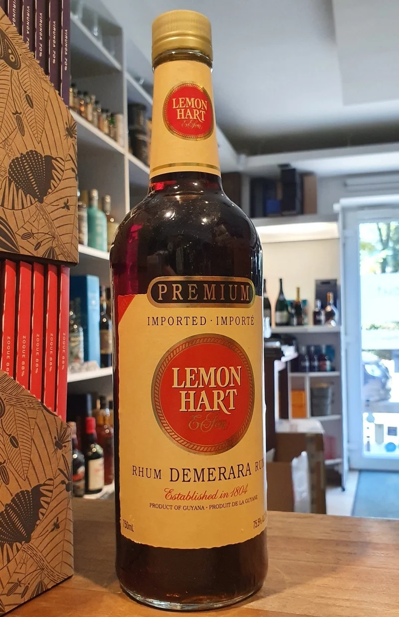 Lemon Hart 1980s Demerara Overproof 151 0,7l 75,5% Guyana Rum Fassabfüllung Sonderedition