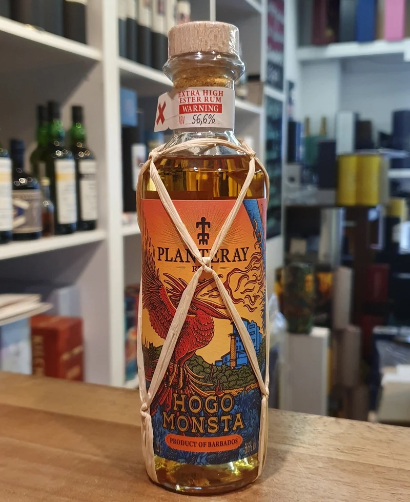 X Planteray HOGO Monsta VERY HIGH ESTER Barbados 0,2l 56,6 % vol. Rum Sonderedition Plantation