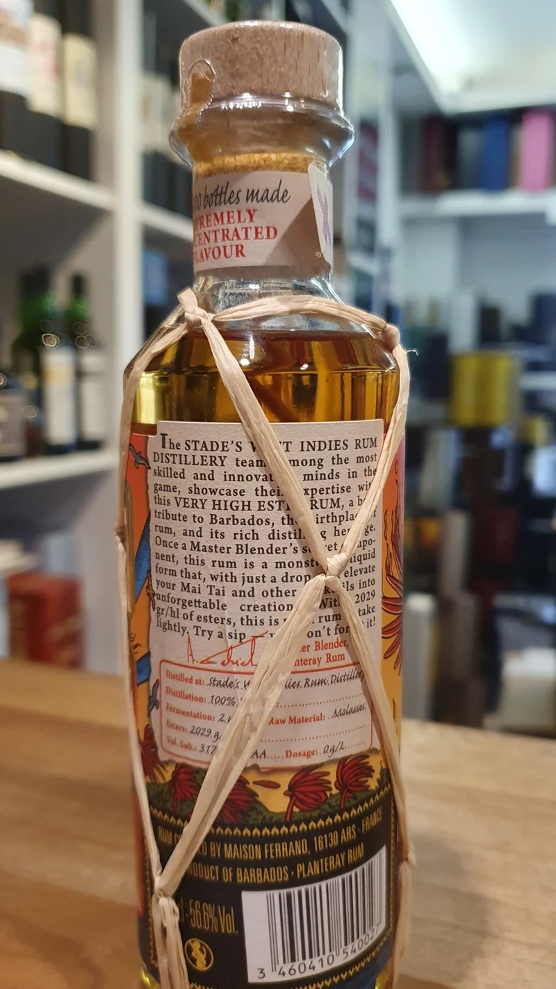 X Planteray HOGO Monsta VERY HIGH ESTER Barbados 0,2l 56,6 % vol. Rum Sonderedition Plantation
