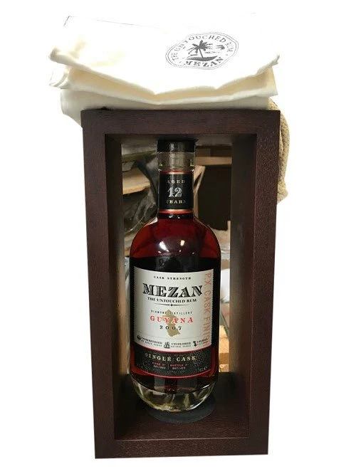 Mezan Diamond DDL Guyana 2007 Single cask 0,7l 56 % vol. Rum Bourbonfass, PX-
