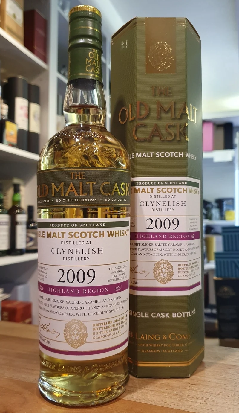 Clynelish single cask 2009 2025 Refill 15 Y OMC Highland 50% vol. 0,7l old malt cask Whisky Hunter Laing #hl21692 NEU