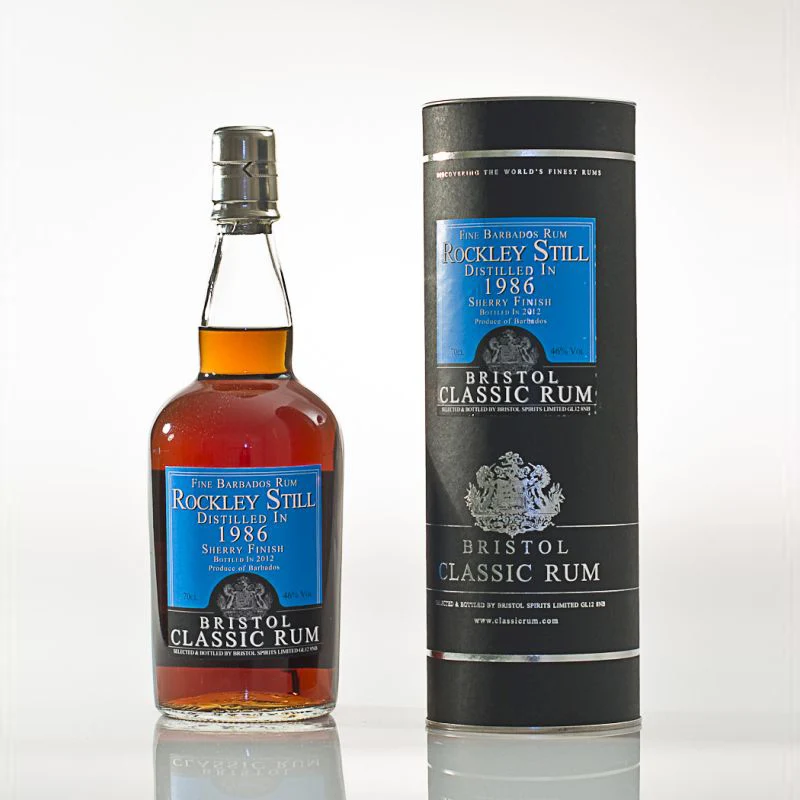 Bristol Rockley Still Barbados 1986/2012 Sherry Finish 46% 0,7L