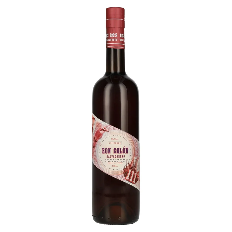 Ron Colón Salvadoreño COFFEE INFUSED High Proof Rum 55,5% Vol. 0,7l