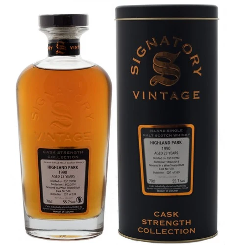 Highland Park 23 Year Old 1990 Signatory