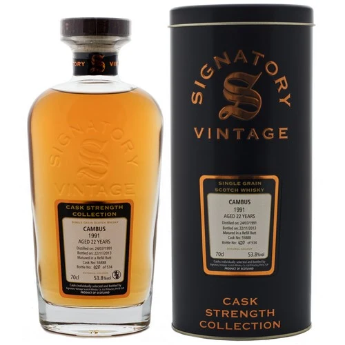 Cambus 22 Year Old 1991 Signatory