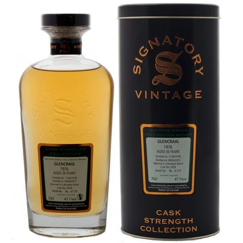 Glencraig 36 Year Old 1976 Signatory