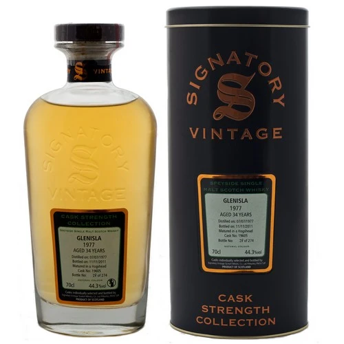Glenisla 34 Year Old 1977 Signatory