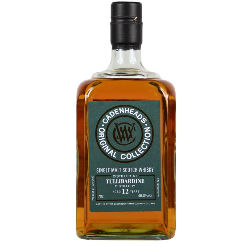 Tullibardine Palo Cortado Finish 12 Jahre Cadenhead August 2024 Collection 46% 0,7l