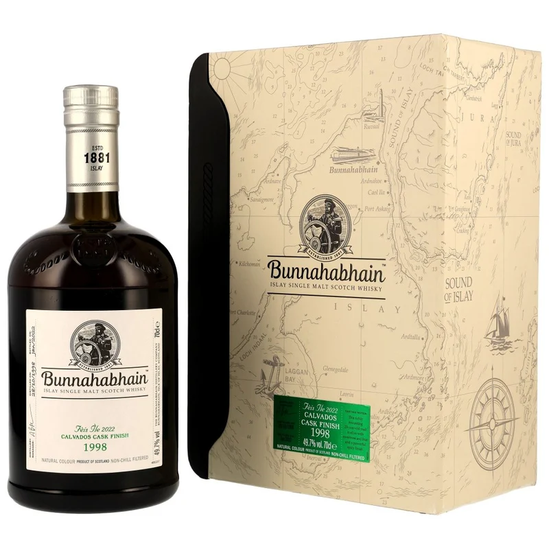 Bunnahabhain 23 Jahre Feis Ile 2022 Calvados Cask Finish 49,7% 0,7l