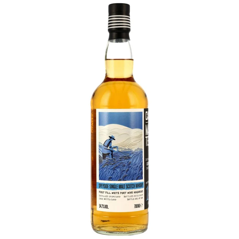 Glenlossie 14 Jahre 2010/2024 First Fill White Port Cask Masters 54,7% 0,7l