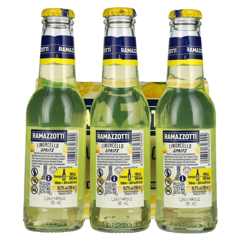Ramazzotti Limoncello Spritz 10,2% Vol. 3x0,2l