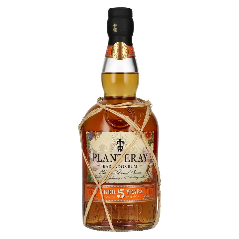 Planteray Rum BARBADOS 5 Years Old Old Traditional Rum 40% Vol. 0,7l