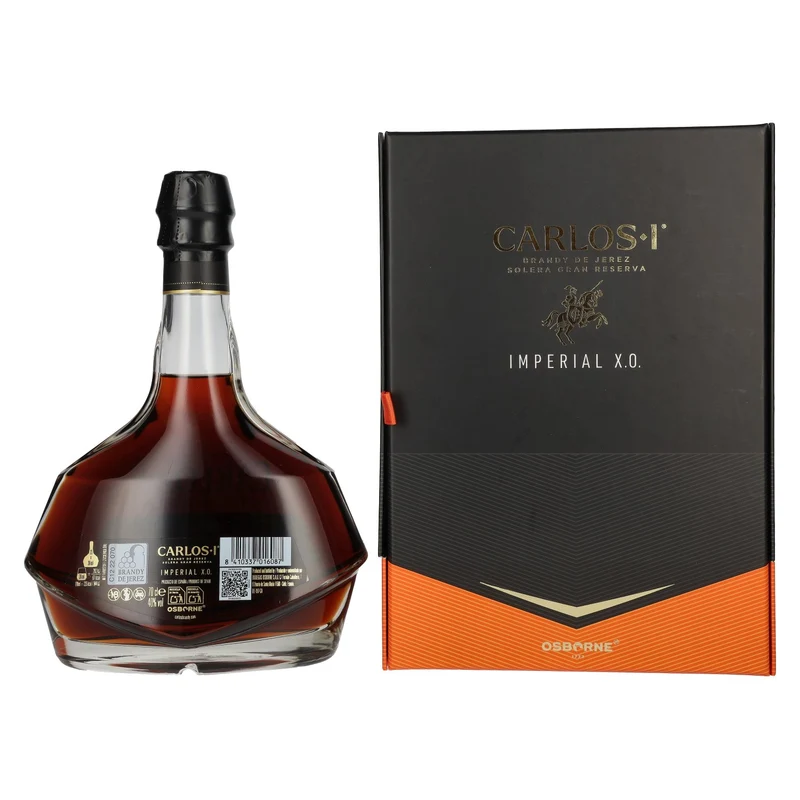 Carlos I Imperial X.O. Solera Gran Reserva Brandy de Jerez 40% Vol. 0,7l in Geschenkbox