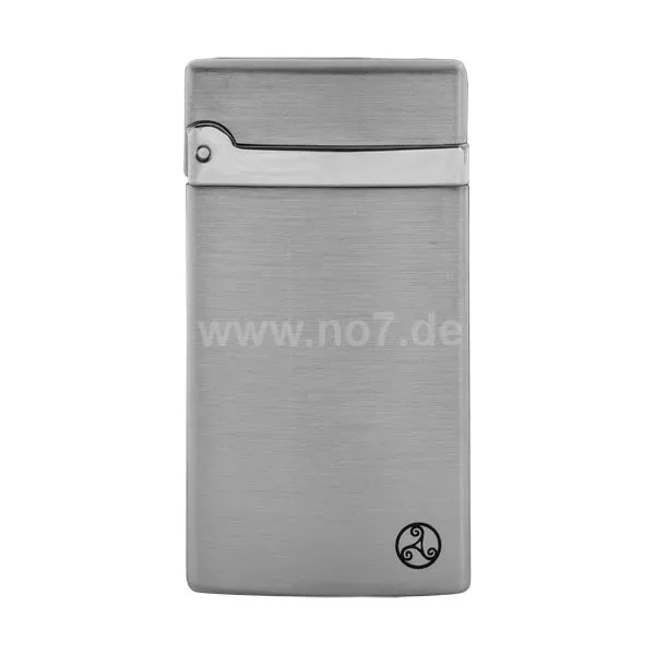 Rattray´s Alfie Flat Flame chrom satiniert Feuerzeug