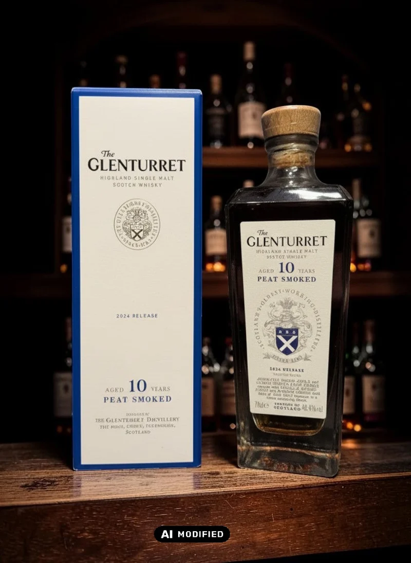 Glenturret - 10 Years - Peat Smoked 2024 - Highland - 0.7L