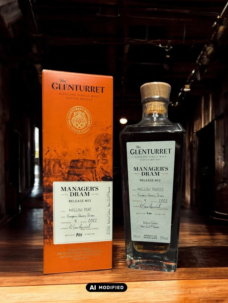 Glenturret - Manager's Dram - Release No. 2 - 701/750 - 0.7L