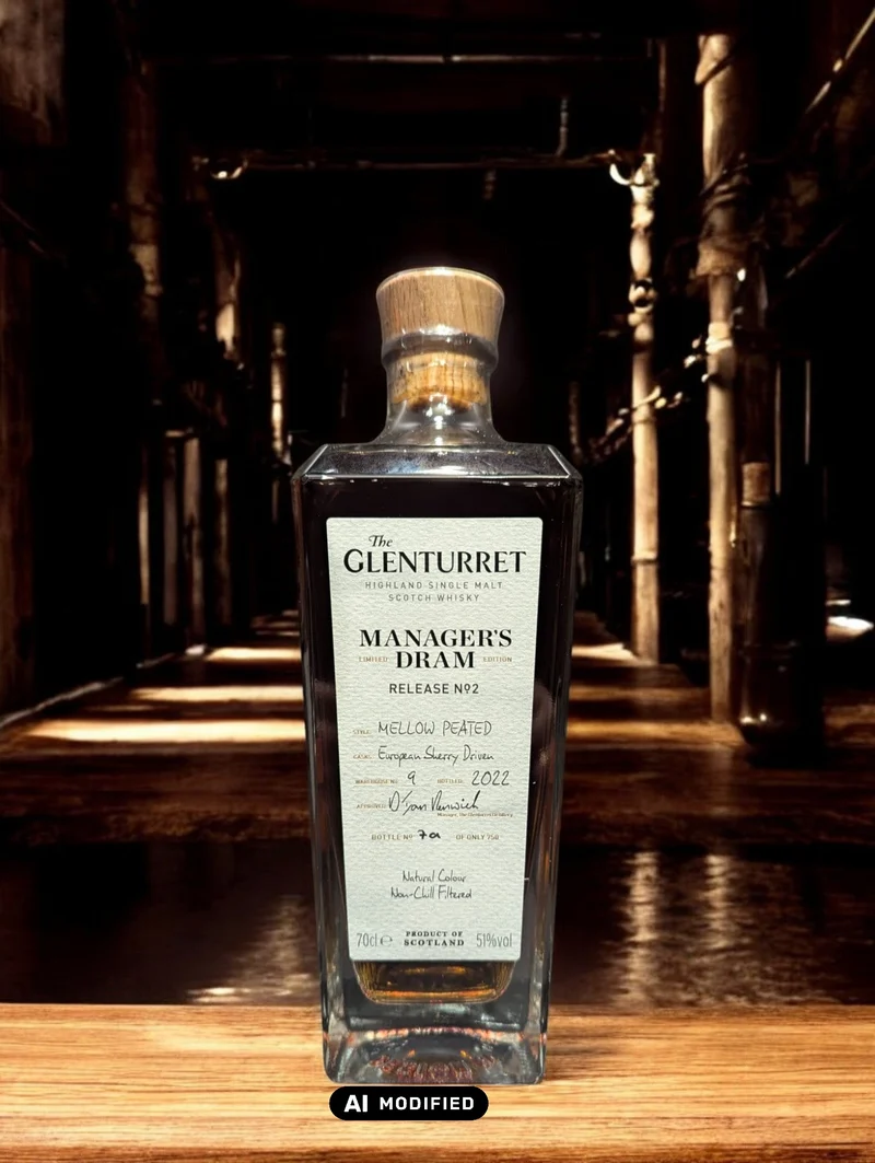 Glenturret - Manager's Dram - Release No. 2 - 701/750 - 0.7L