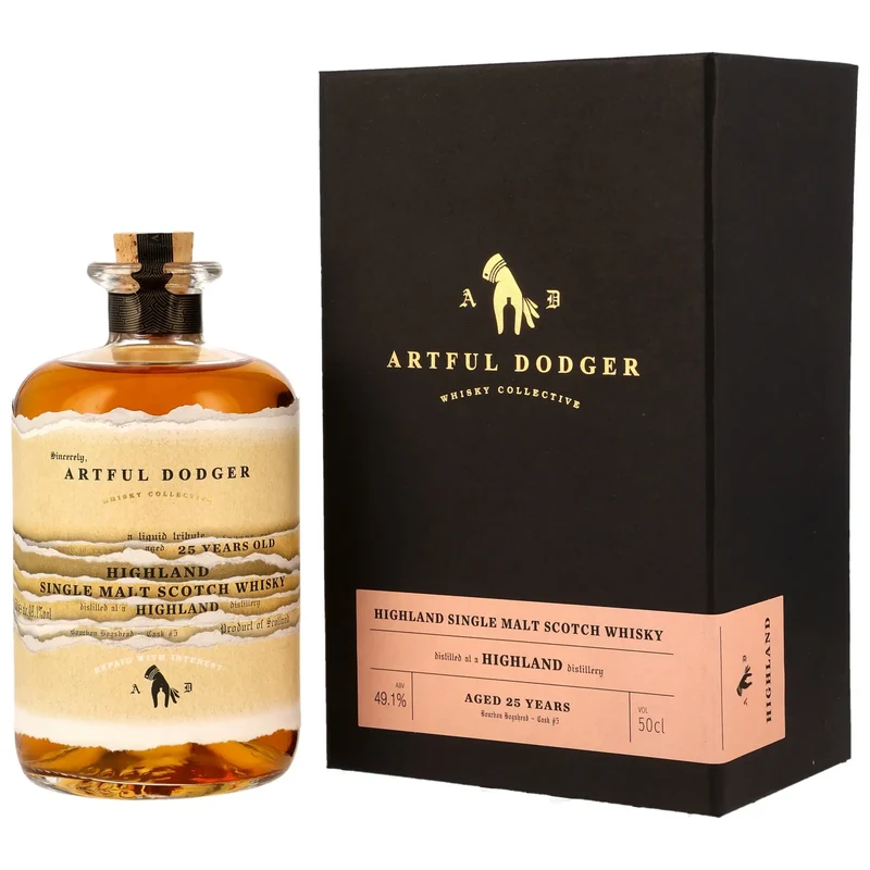 A Highland Distillery Artful Dodger 25 Jahre 1996/2021