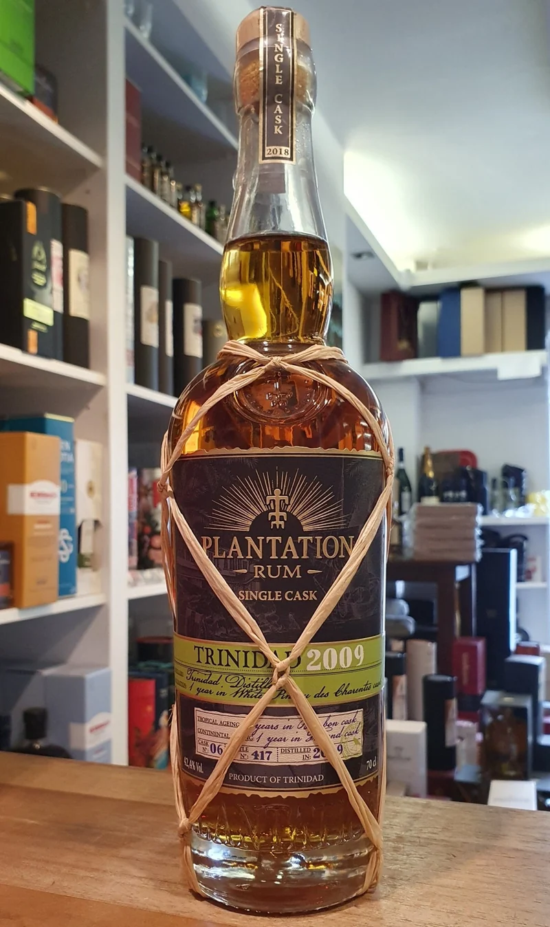Plantation Trinidad 9y 2009 2018 PdC OHNE VERPACKUNG 42,4% 0,7 l Rum Single Cask Planteray
