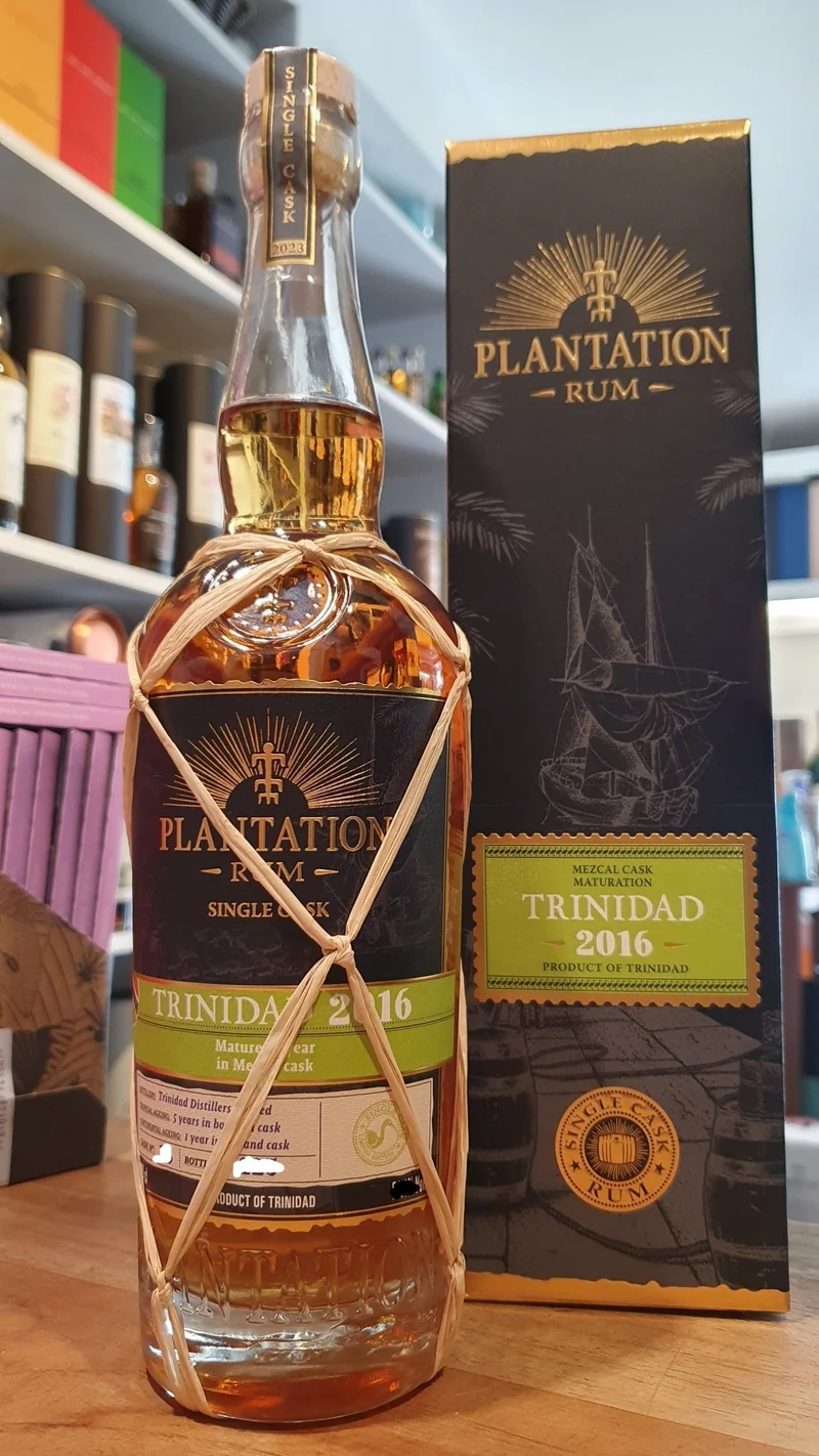 Plantation Trinidad 2016 2023 mezcal koch XO 0,7l 51,0 % vol. single cask Rum rp ws Planteray