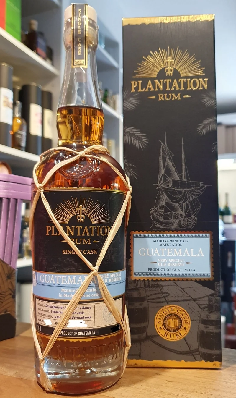 Plantation Guatemala VSOR 2023 red Madeira Finish XO 0,7l 49,4 % vol. single cask Rum ex Planteray