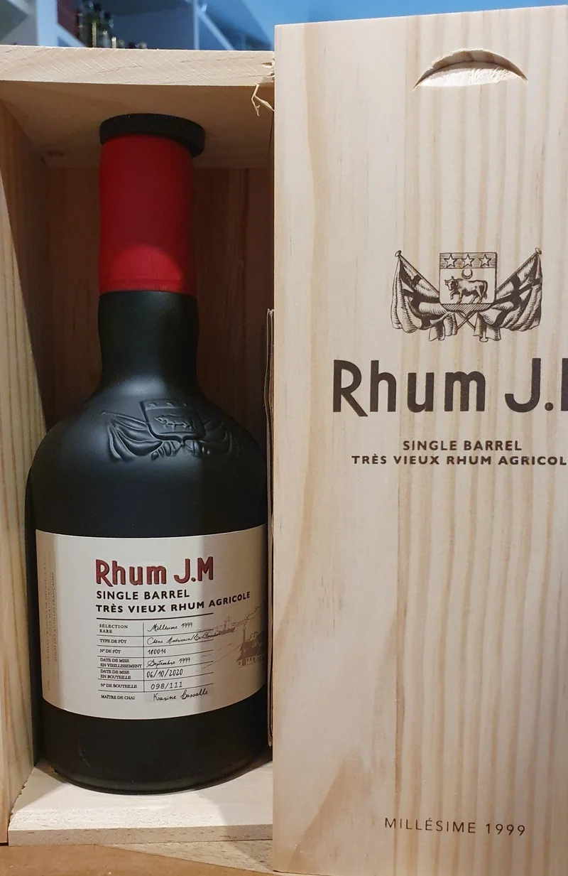 X Rhum J.M Millesime 1999 FUT 014 Single Barrel 42,84%vol. 0,5l single Cask #180014 Rum Agricole Martinique