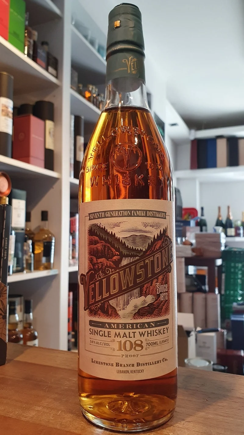 Yellowstone 108 American Single Malt Whiskey 0,7l 54% vol. limitiert whisky