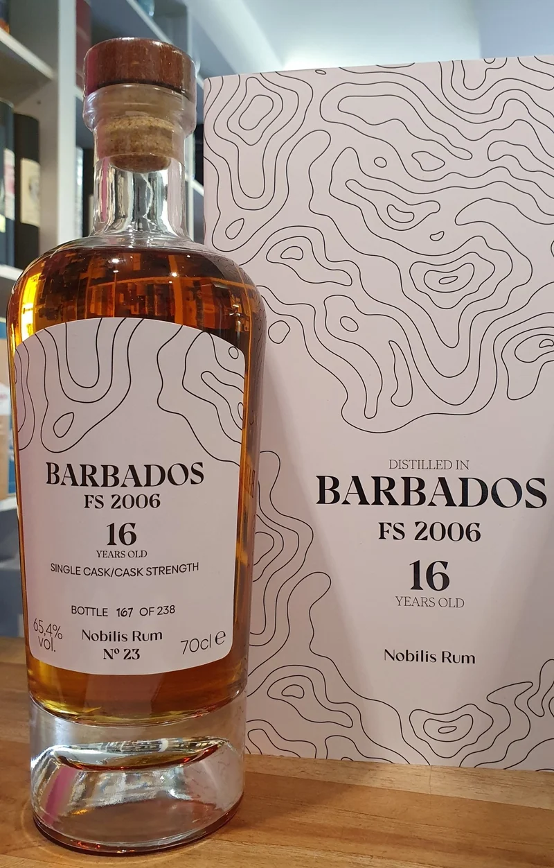 Nobilis Barbados 16 2006 Foursquare 0,7l #23 65,4% vol.single cask rum