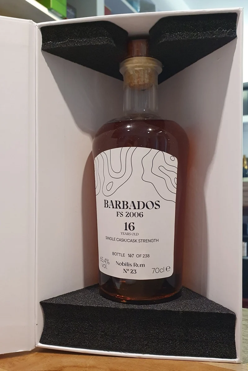 Nobilis Barbados 16 2006 Foursquare 0,7l #23 65,4% vol.single cask rum