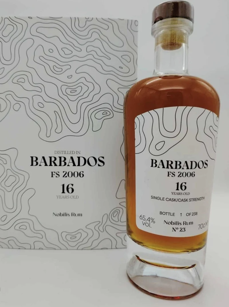 Nobilis Barbados 16 2006 Foursquare 0,7l #23 65,4% vol.single cask rum