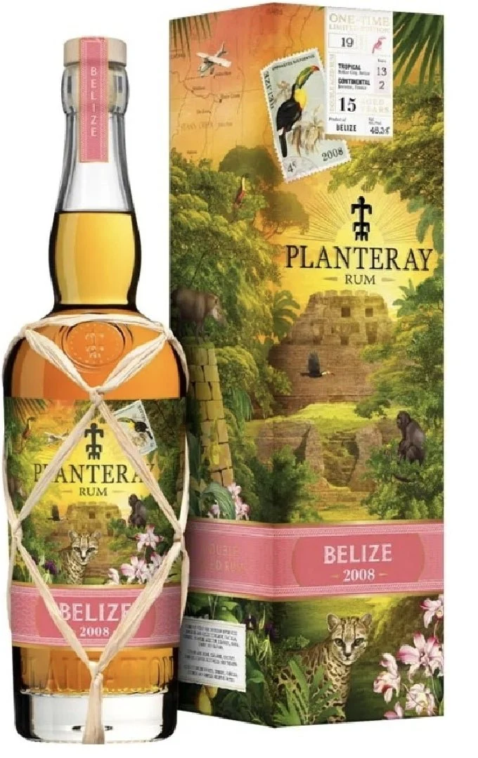 Planteray one time Belize 2008 2024 15y Terraverra Nr.4 0,7l 48,3% vol. limited Edition Rum Sonderedition limitiert Plantation