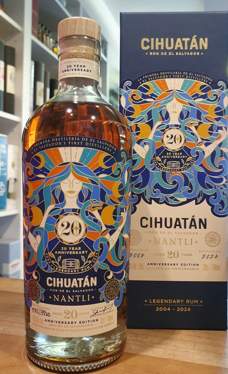 Cihuatan Nantli 2004 2024 small batch Rum el salvador 0,7l 40% vol.