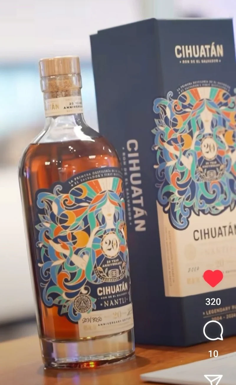 Cihuatan Nantli 2004 2024 small batch Rum el salvador 0,7l 40% vol.