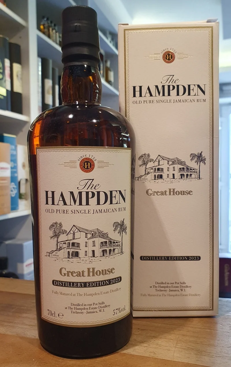 Hampden Great House Distillery 2023 Jamaica 0,7l 57% vol. Rum single cask