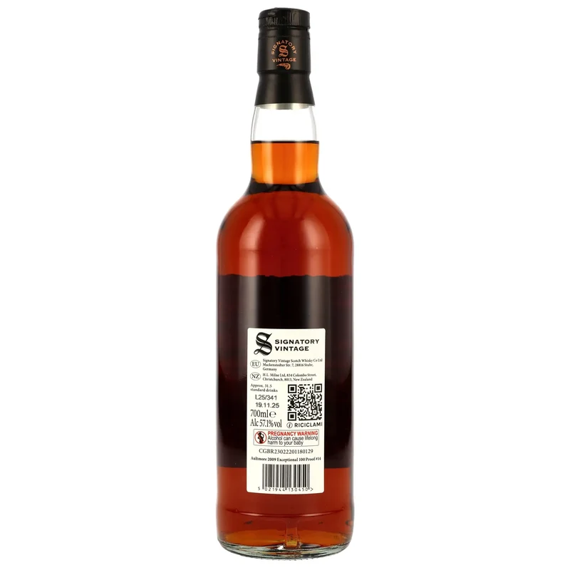 Aultmore 100 Proof Exceptional Cask Edition #14 16 Jahre 2009/2025