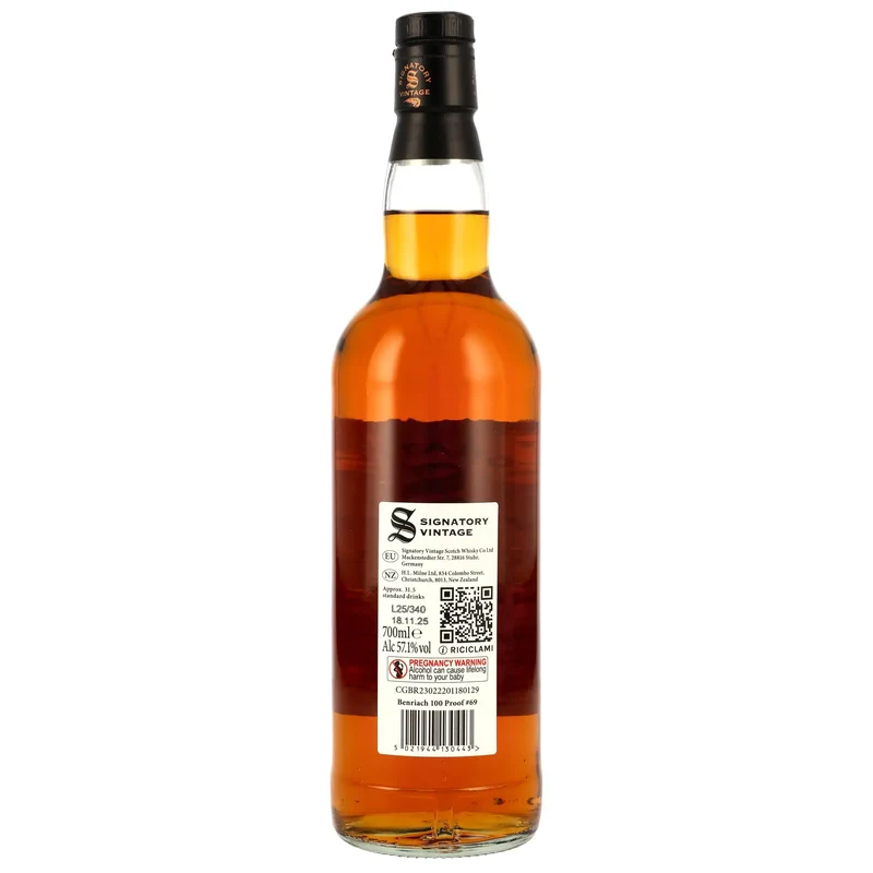 Benriach 100 Proof Edition #69 12 Jahre 2013/2025