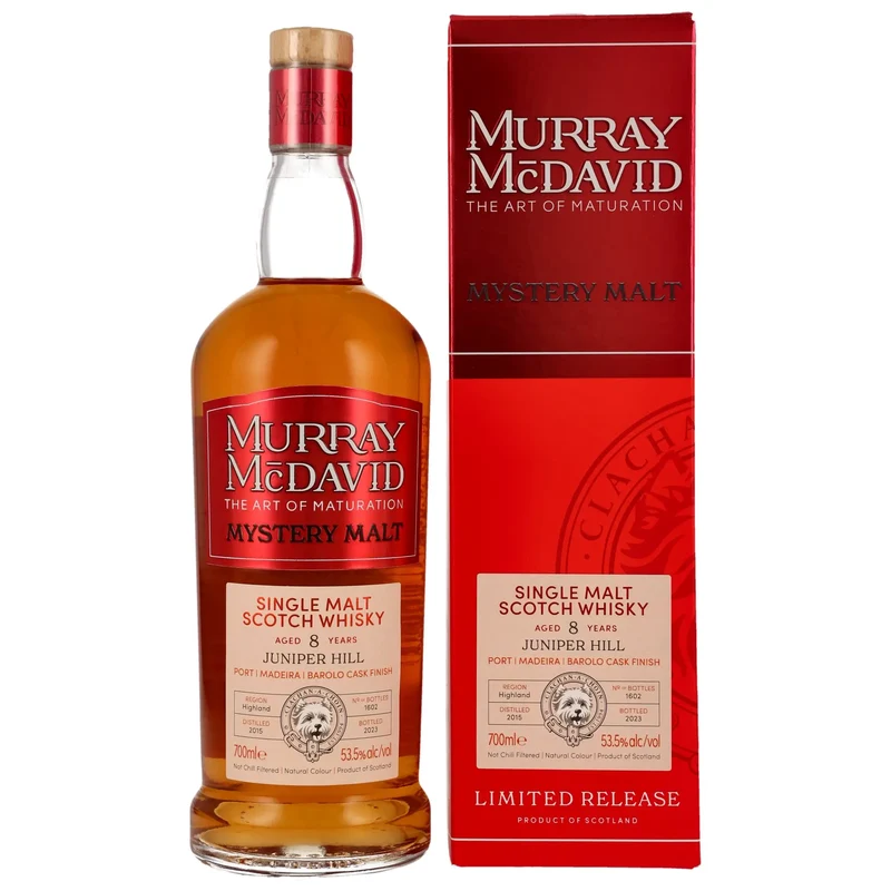 Juniper Hill Mystery Malt 8 Jahre 2015/2023