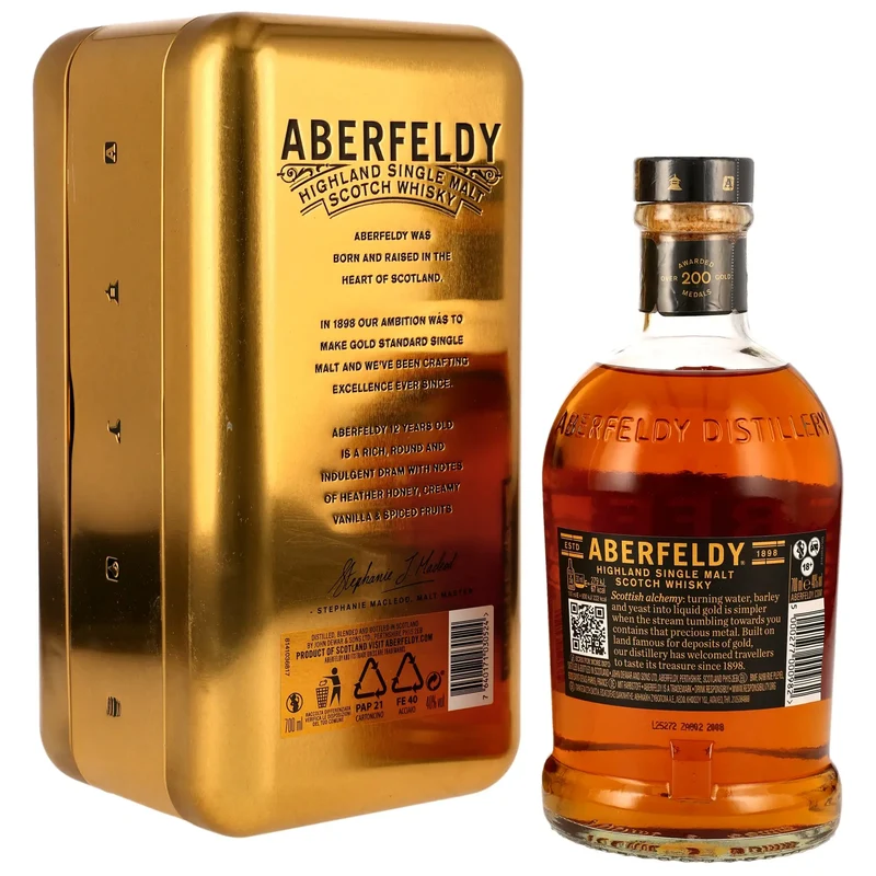 Aberfeldy Goldbarren 12 Jahre