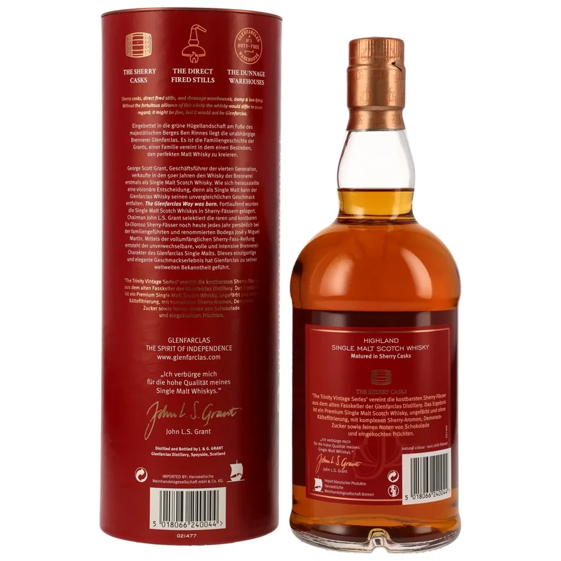 Glenfarclas 2012/2024 The Sherry Casks The Trinity Vintage Series No.1