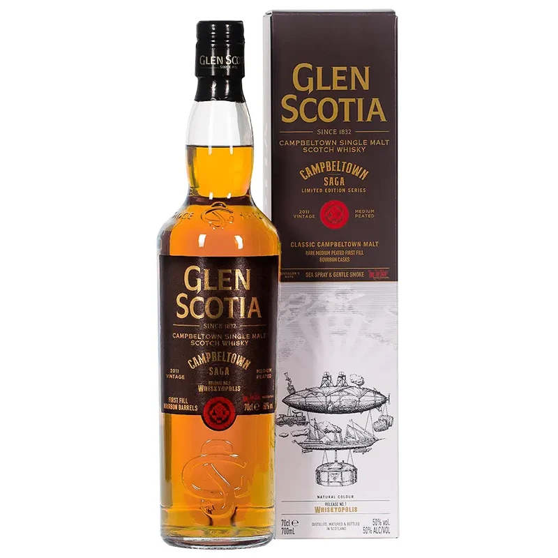 Glen Scotia Campbeltown Saga No. 1 Whiskyopolis Medium Peated 2011/2025