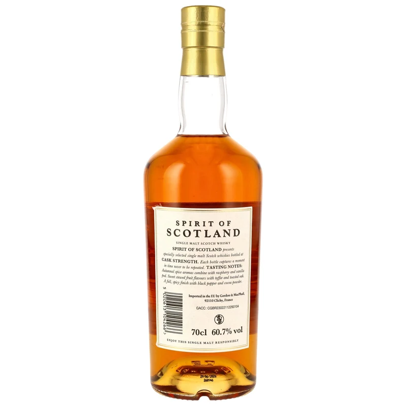 Bunnahabhain 2018/2026 7 Jahre G&M Spirit of Scotland #201225 60,7% vol. 700ml