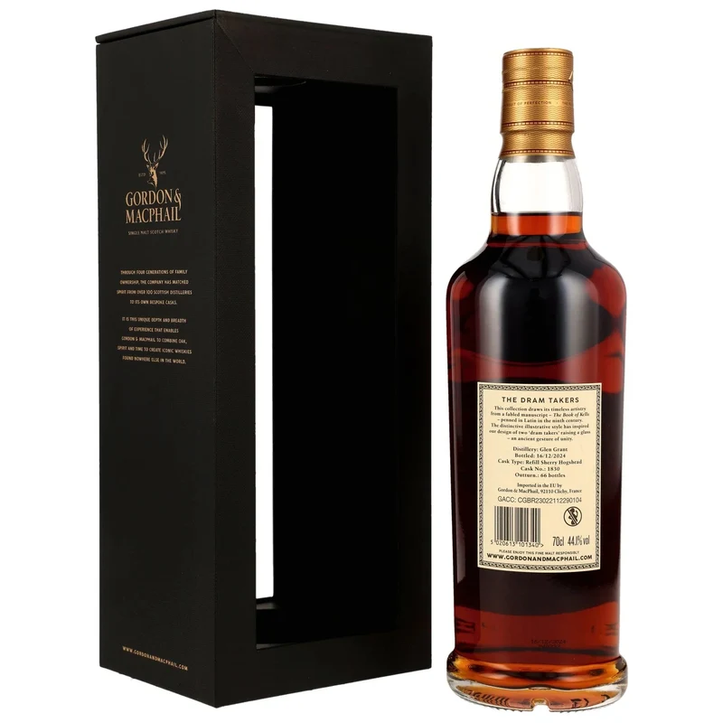 Glen Grant 1954/2024 70 Jahre #1830 G&M Dram Takers Collection 44,1% vol. 700ml