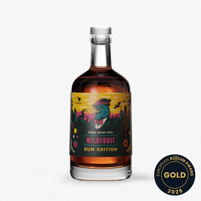 Maass Brand Wildfruit Rum Edition 40% 0,5L