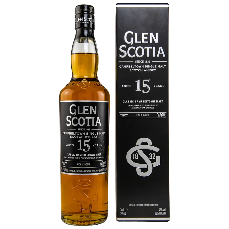 GLEN SCOTIA - 15 Jahre - 46% Vol.
