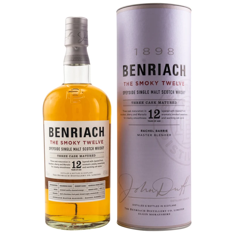 BENRIACH - 12 Jahre The Smoky Twelve - 46% Vol.