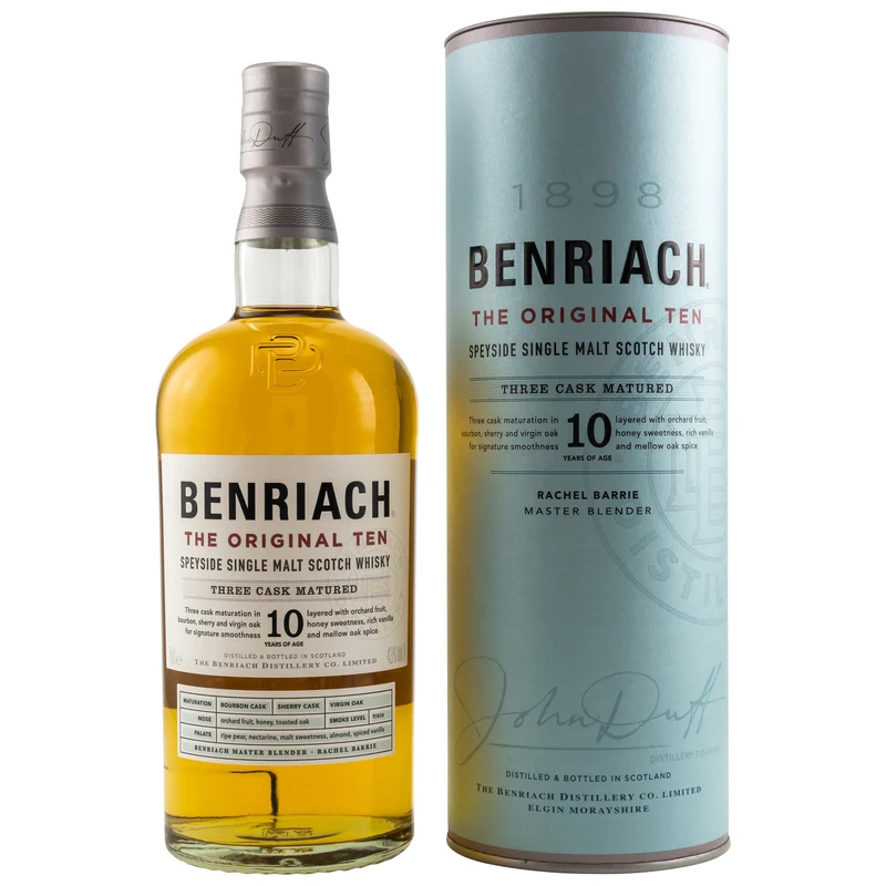 BENRIACH - 10 Jahre The Original Ten - 43% Vol.