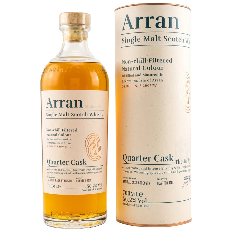 ARRAN - Bothy Quarter Cask - 56.2% Vol.