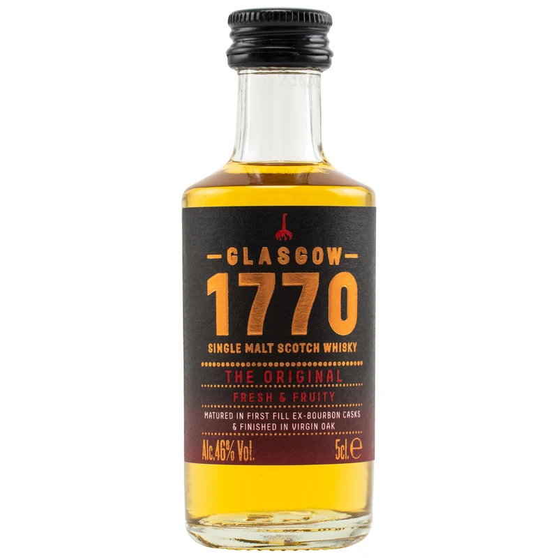 1770 GLASGOW - Single Malt Scotch Whisky The Original - Mini - 46% Vol.